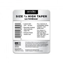 Andis Andis #3/4 High Taper UltraEdge Detachable Blade -Daily Necessities Store andis 34 high taper ultraedge detachable blade p2523 11979 medium