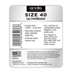 Andis Andis #40 UltraEdge Detachable Blade -Daily Necessities Store andis 40 ultraedge detachable blade p72 12852 medium