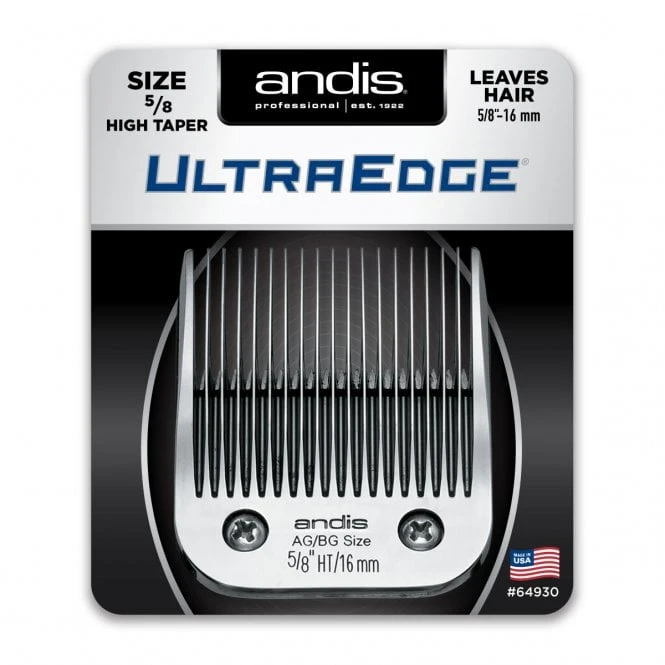 Andis Andis #5/8 High Taper UltraEdge Detachable Blade 2 Andis Andis #5/8 High Taper UltraEdge Detachable Blade - Image 2