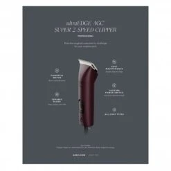 Andis Andis UltraEdge AGC Super 2-Speed Brushless Clipper - Burgundy -Daily Necessities Store andis ultraedge agc super 2 speed brushless clipper burgundy p17737 13182 medium