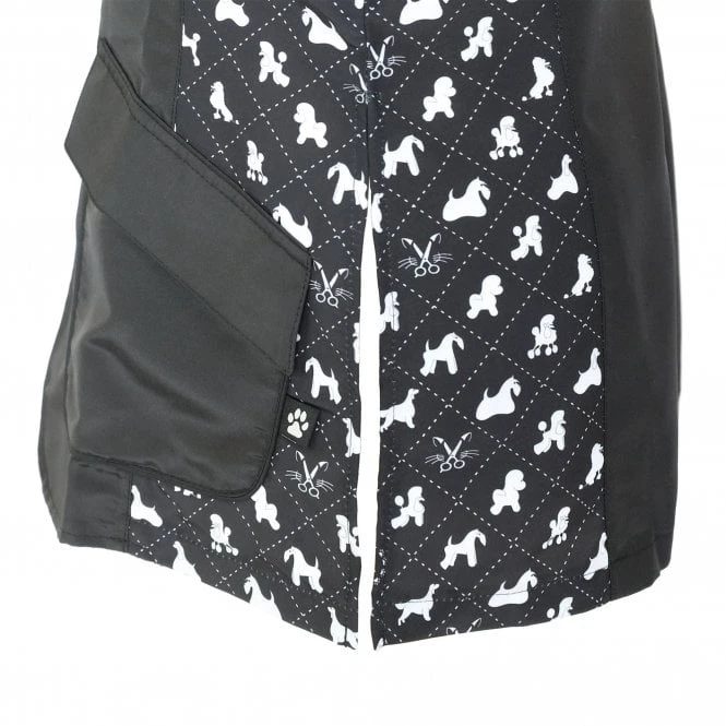 Groomers Groomers Penny Poodle Mandarin Collar Tunic 5 Groomers Groomers Penny Poodle Mandarin Collar Tunic - Image 5