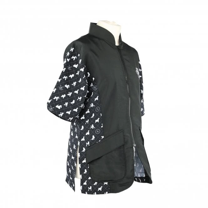 Groomers Groomers Penny Poodle Mandarin Collar Tunic 8 Groomers Groomers Penny Poodle Mandarin Collar Tunic - Image 8