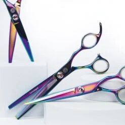 Groomers Rainbow Groomers Rainbow 3 Piece Scissor Gift Set -Daily Necessities Store groomers rainbow 3 piece scissor gift set p17712 12481 medium