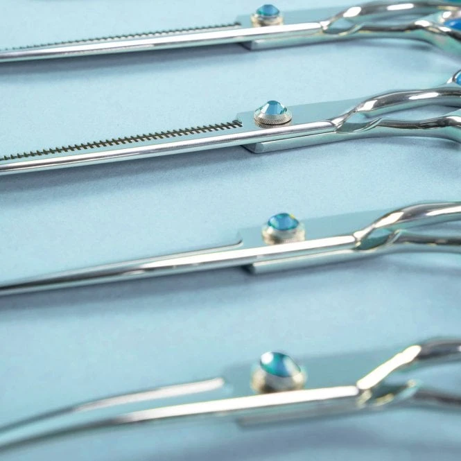 Groomers Topaz Groomers Topaz 7" 40T Blending Scissors 5 Groomers Topaz Groomers Topaz 7" 40T Blending Scissors - Image 5