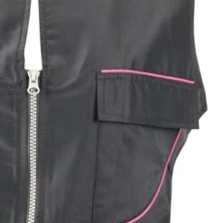 Groomers Groomers Waistcoat - Black With Pink Trim -Daily Necessities Store groomers waistcoat black with pink trim p10226 12684 medium