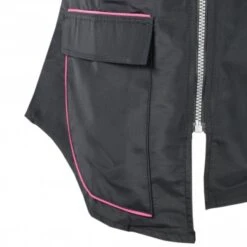 Groomers Groomers Waistcoat - Black With Pink Trim -Daily Necessities Store groomers waistcoat black with pink trim p10226 12685 medium