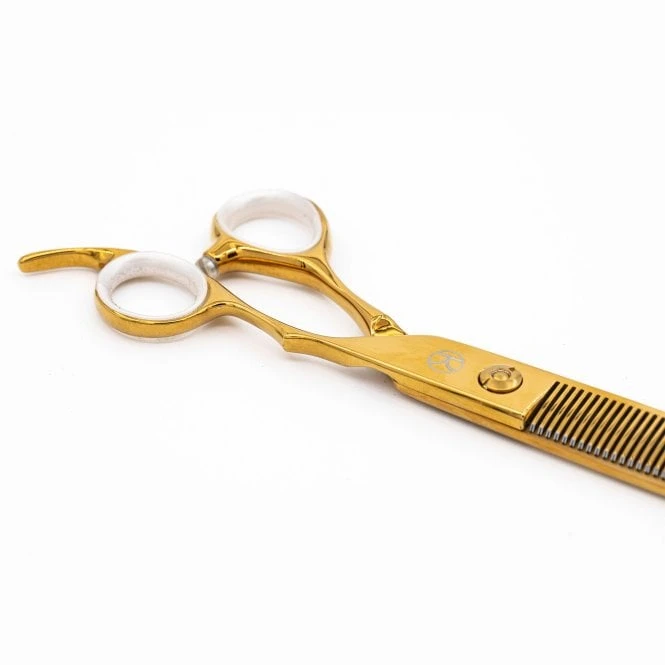 Kanpeki Gold Kanpeki Gold 7" 50T Thinning Scissors 3 Kanpeki Gold Kanpeki Gold 7" 50T Thinning Scissors - Image 3