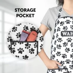 Wahl Wahl Paw Print Apron -Daily Necessities Store wahl paw print apron p17576 11145 medium